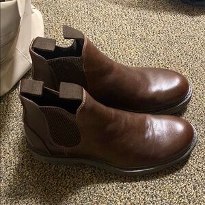 Men's Brown Leather Chelsea Boots
